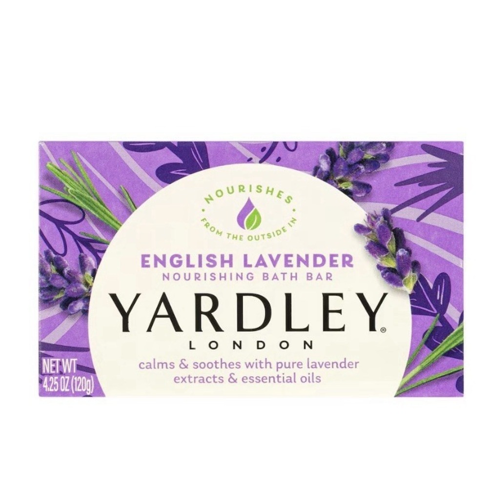 Yardley London Lavender Bar Soap 4.00oz NEW Sealed